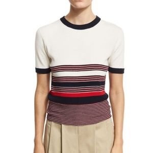 Rag & Bone, Krista Sweater - Striped, Short Sleeve